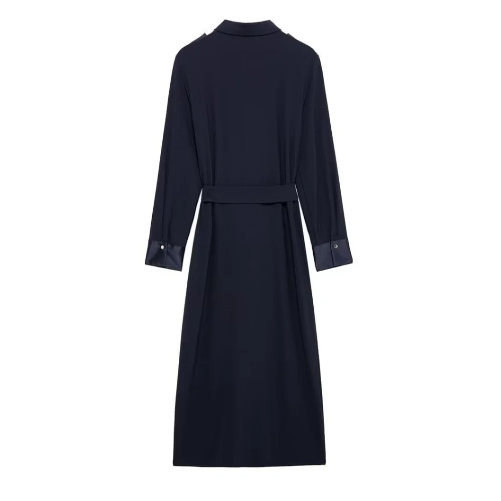 ZARA MIDI SHIRT DRESS SIZE XS - Picture 7 of 10